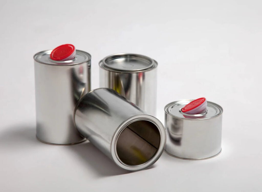 Round Spout Cans – Vamika Packaging